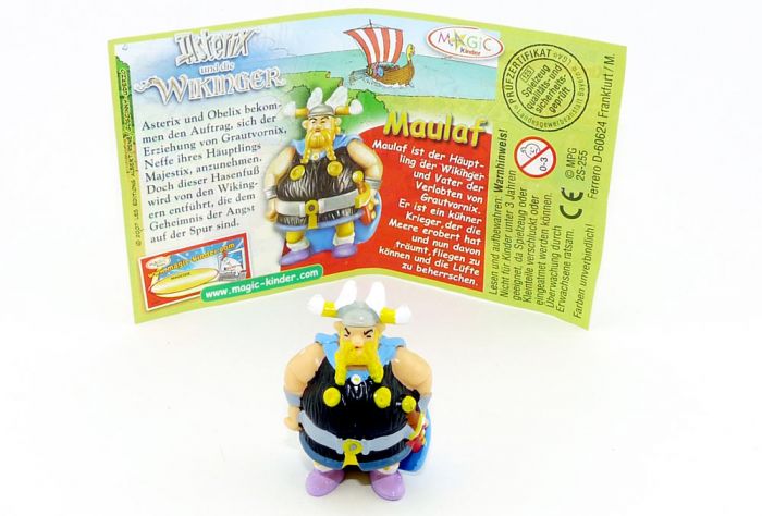 Maulaf mit deutschen Beipackzettel  (Asterix und die Wikinger)