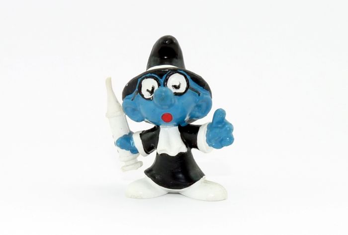 Professor - Peyo 20075 Peyo Schleich Gummi Schlumpf Bullyschlumpd Bully ...