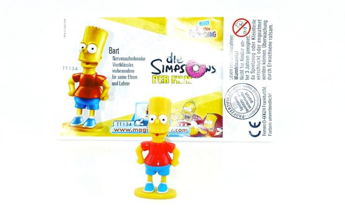Bart Simpsons mit deutschen Beipackzettel (The Simpsons)