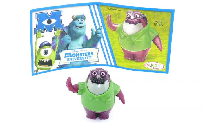 Don Carlton mit Beipackzettel (DIE MONSTER UNI)