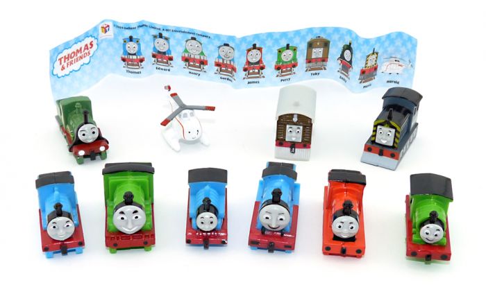 Figuren Set Thomas & Friends die kleine Lokomotive mit Beipackzettel