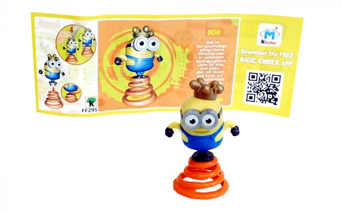Bob Minion mit Beipackzettel (Die MINIONS)