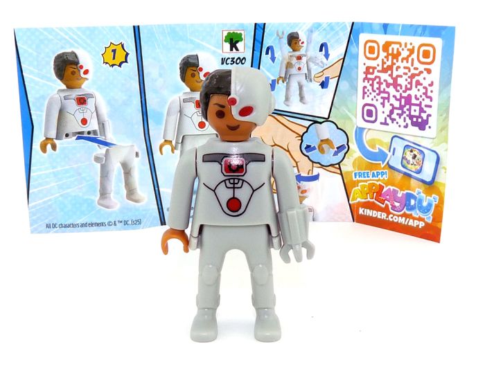 Cyborg von den DC Playmobile 2025 mit Beipackzettel [Kennung VC300]