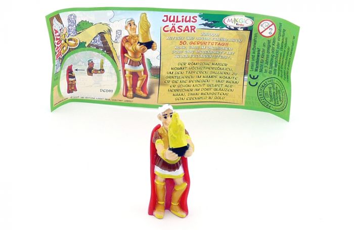 Julius Caesar - Cäsar mit deutschen Beipackzettel (Asterix Geburtstag)