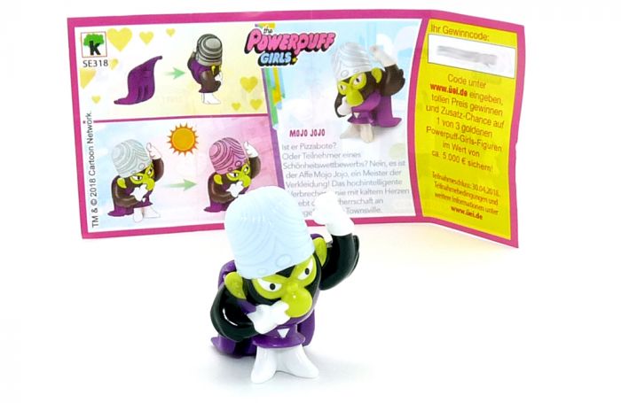 Mojo Jojo mit Beipackzettel, SN318 (Powerpuff Girls)
