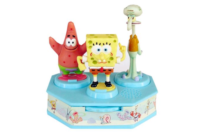Spongebob Karussell als Spieluhr  aus dem Maxi Ei mit Beipackzettel