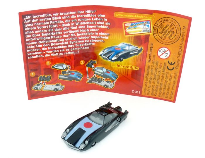Incredibile - Flitzer mit Beiacpkzettel (Die Unglaublichen)