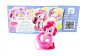 Pinkie - Pony mit Beipackzettel (My little Pony)