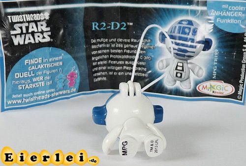 R2-D2 mit schwarzer Kennung unter den Füßen (Variante)