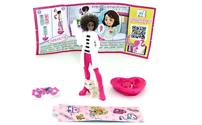 TIERÄRZTIN mit Zettel EN398 (Die Barbie Traumberufe)