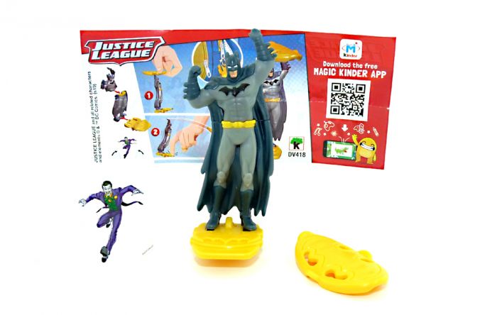 BATMAN von den Justice League mit Beipackzettel DV418