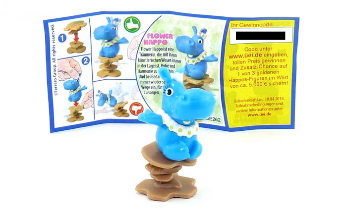 FLOWER HAPPO mit Beipackzettel, SE262 (Die HAPPOS Family)