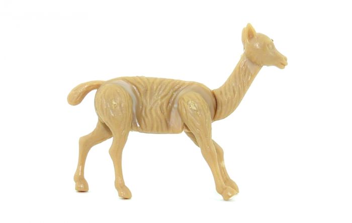 Lama aus hellern Material  "Tiere Amerikas von 1992" (Steckfigur)
