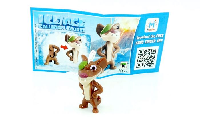 Buck von Ice Age 5 - Kollision voraus mit Beipackzettel FS622