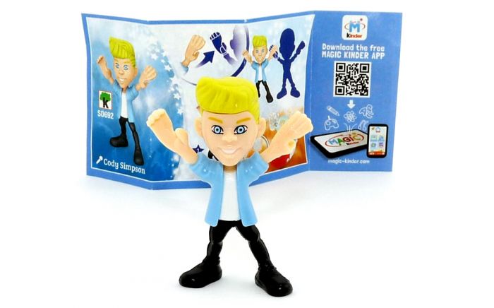 Cody Simpsons mit Beipackzettel von den TEEN IDOLS (SD692)