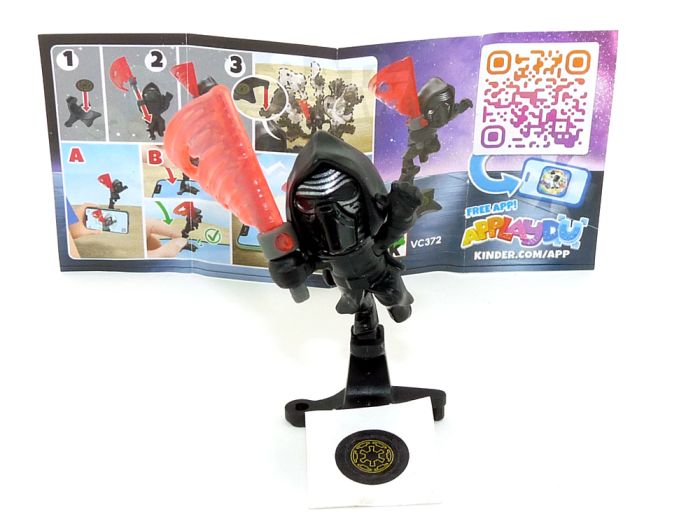 Kylo Ren von Star Wars 2025 mit Beipackzettel und Aufkleber (Kennung VC372)