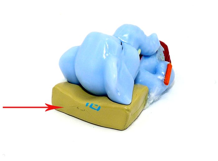 PAUL PÄUSCHEN mit minimalen Teilaufdruck "Zement" 