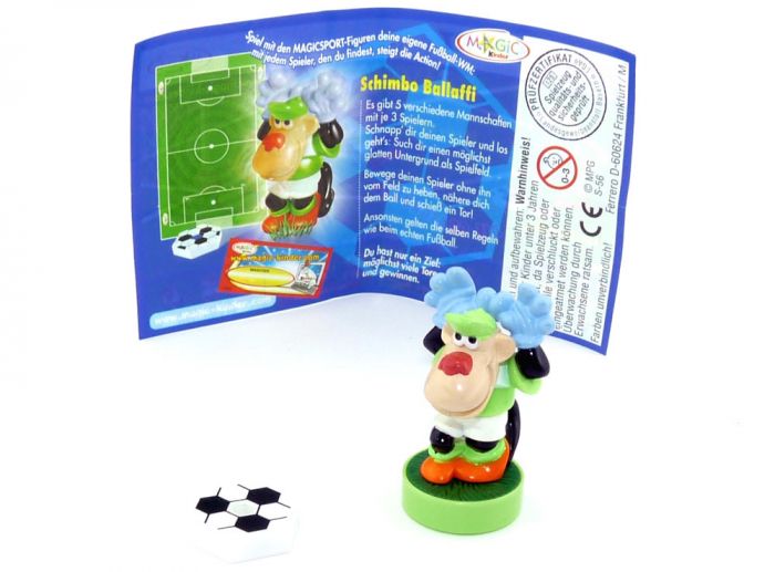 Schimbo Ballaffi mit Ball und deutschen Beipackzettel (Magic Sport)
