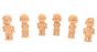 Sechs Baby Figuren ohne Kennung. Höhe der Figuren 40mm