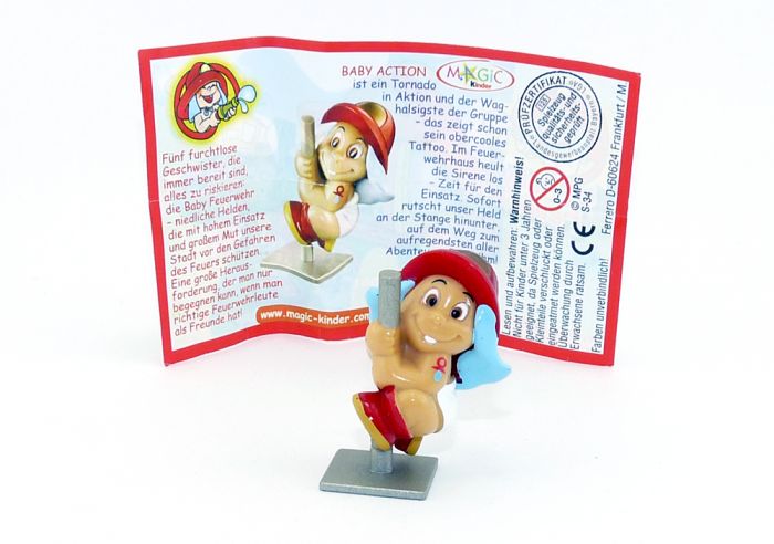 Baby Action mit deutschen Beipackzettel (Babyfeuerwehr)