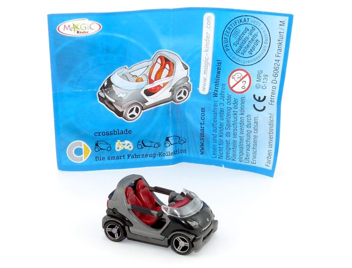 Smart Crossblade als Modellauto von Ferrerp mit Beipackzettel 2005