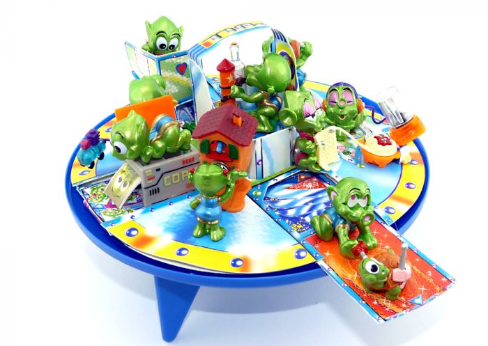 Überraschungsei Diorama der Super Spacys UFO mit Banderole im original Karton