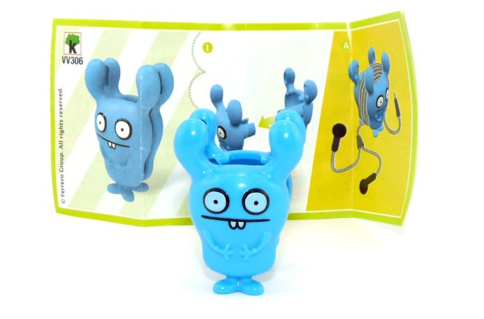 Ugly Dolls Figur VV306 aus dem Kinder Joy Ei 2021 mit Zettel