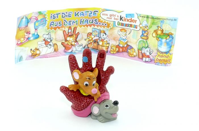 Hallo hier bin ich, Katze aus dem Haus mit langen Beipackzettel