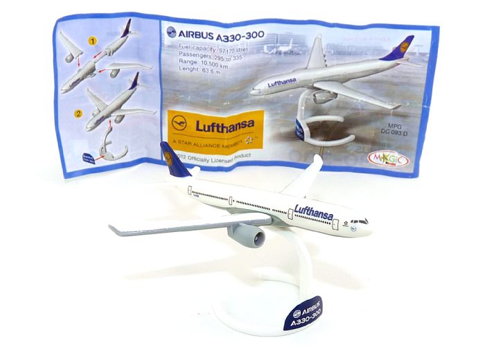 Lufthansa Airbus A330-300 Flugzeuge als Modell der Star Alliance