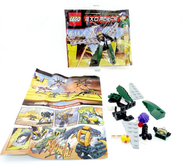 LEGO EXOFORCE Polybag mit Figur 3886 OVP Item 4502862