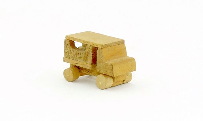 Holz-LKW Lastwagen Nummer 1