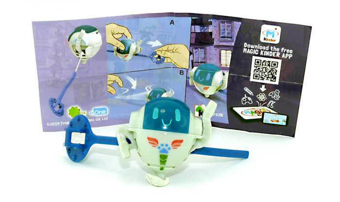 PJ ROBOT Figur von den " PJ Masks" mit Beipackzettel DV438 