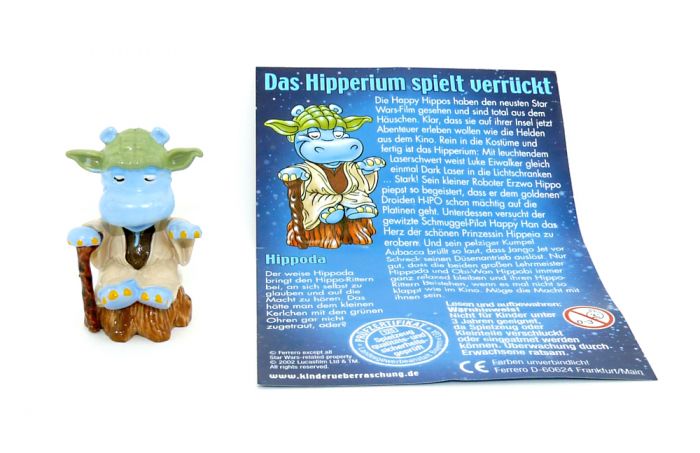 Hippoda - Jedi Meister Yoda (Star Wars Figur vom Hipperium)