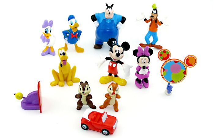12 tolle Figuren von Walt Disney MICKY MAUS WUNDERHAUS