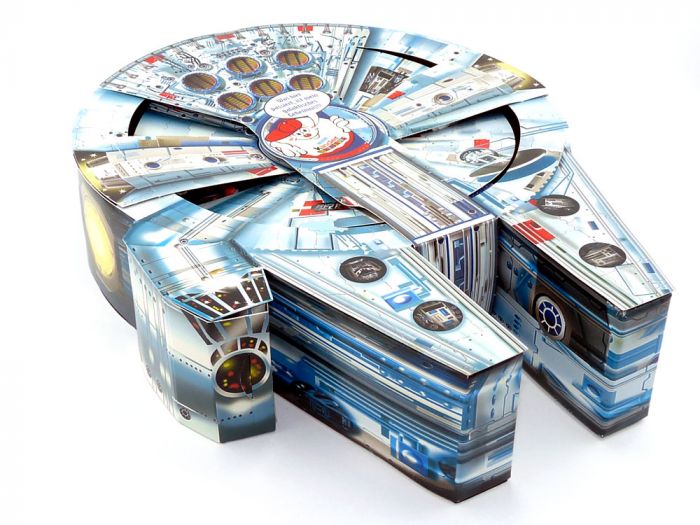 Millennium Falcon als Diorama vom Star Wars Hipperium