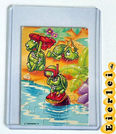 Puzzleecke unten links von den Teeny Tapsi Törtels 1991