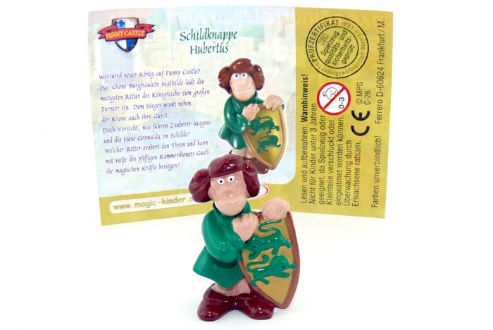 Schildknappe Hubertus mit Beipackzettel (Das Königliche Turnier - Funny Castle)