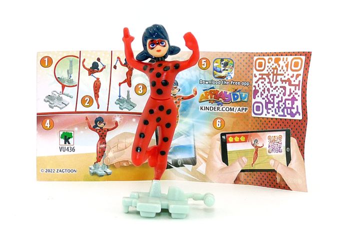 Ladybug  von den Miraculous Movie (Beipackzettel Nummer VU436)