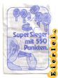 Super Sieger mit 500 Punkten Zettel (Alte Ü-Ei Inhalte)