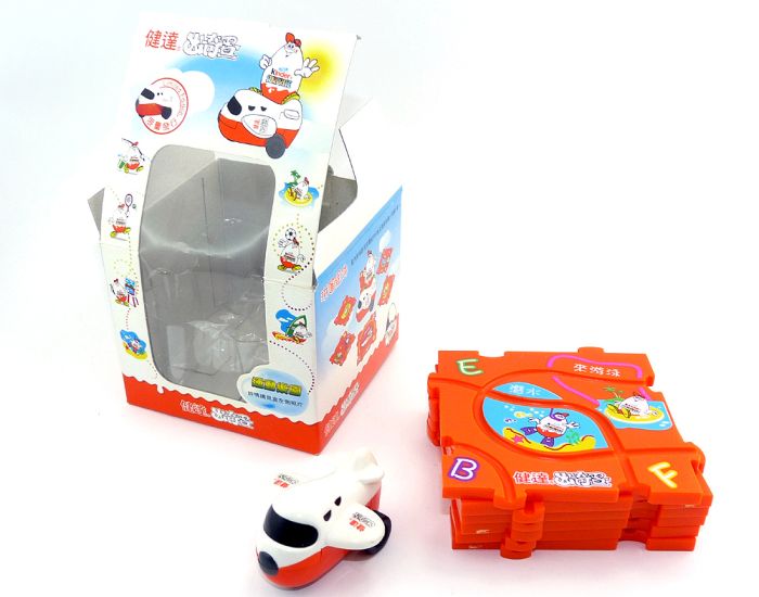 Ferrero Flugzeug. Kinder Überraschungs Ei Limited Edition aus China 2006. Spiel mit Flugzeug