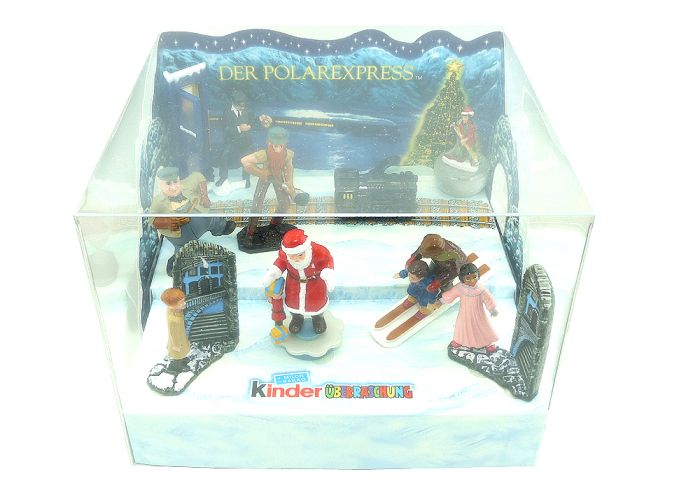 Diorama vom Polar Express ohne Umkraton und Boden (Ü-Ei Diorama)
