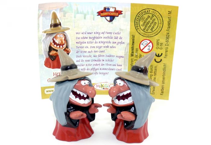 Hexe Grimmalda wo die Haut unbemalt ist (Beamlungs - Variante)