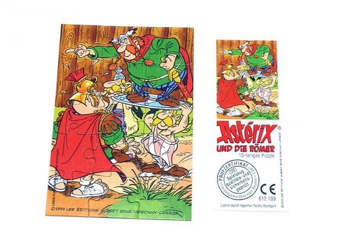 Asterix und die Römer Puzzleecke unten links