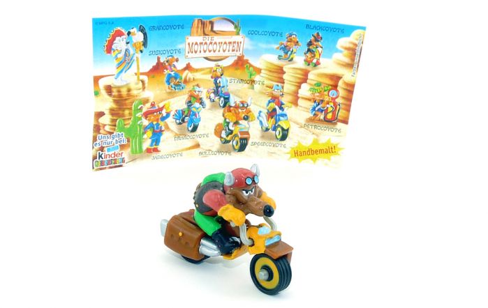 Bullcoyote mit Beipackzettel (Motocoyoten)