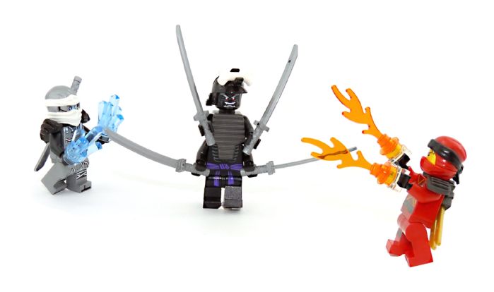 Lord Garmadon im Kampf gegen Feuer und Eis - Ninjago (KAI und ZANE)