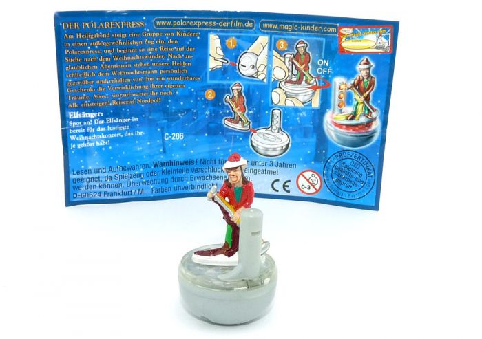 Der Elfsänger mit Beipackzettel (Polarexpress)