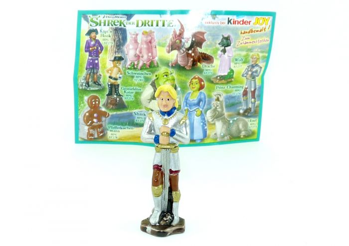 Prinz Charming mit Beipackzettel (Shrek der Dritte)