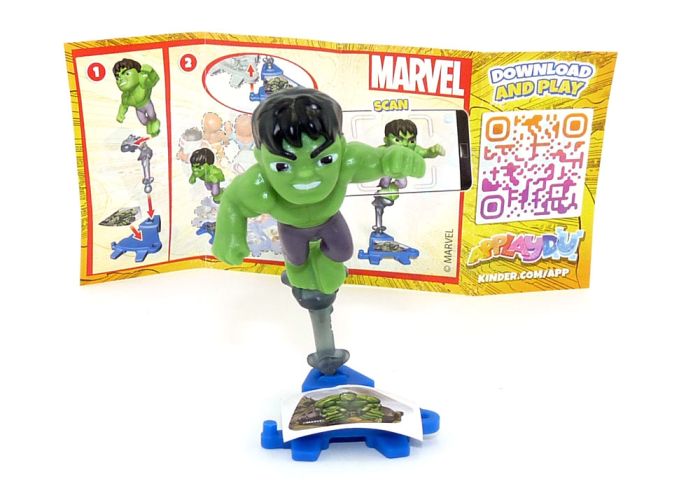 HULK - Bruce Banner von den Marvel Super Heroes 2024 mit Beipackzettel und Aufkleber [Kennung VQ368]