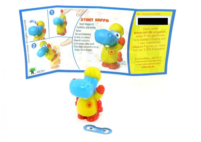 STUNT HAPPO mit Beipackzettel, SE261 (Die HAPPOS Family)