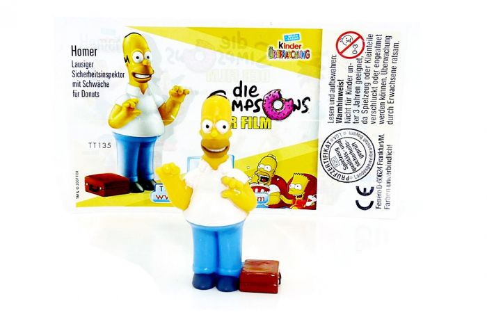 Homer Simpsons mit deutschen Beipackzettel (The Simpsons)